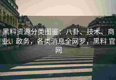 黑料资源分类图鉴：八卦、技术、商业、政务，各类消息全网罗，黑料 官网